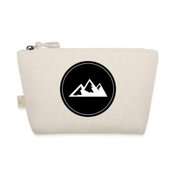 Berg Icon Symbol Kreis - Bio-Täschchen - Natur - Vorne