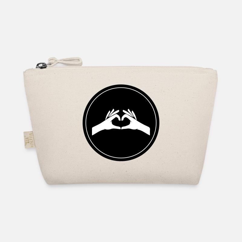 Hands Heart Circle Organic Pouch