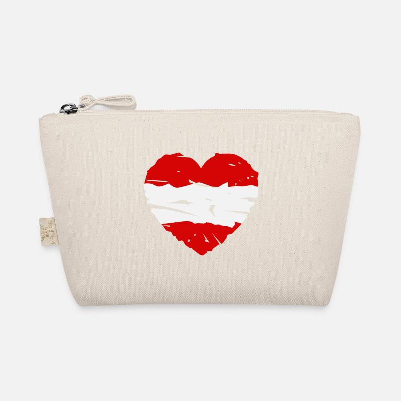 Das Austria Herz Bio-Täschchen