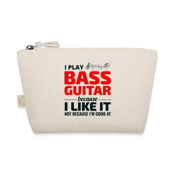 Bass Gitarrist Musik Musiker Bassist Funny - Bio-Täschchen - Natur - Vorne