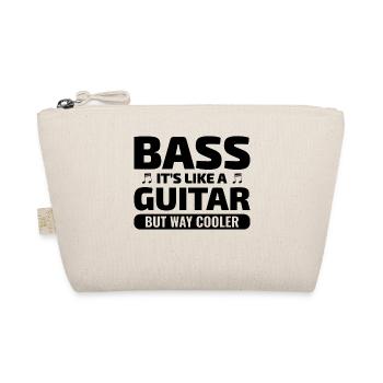 Bass Gitarrist Musik Musiker Bassist Funny - Bio-Täschchen - Natur - Vorne