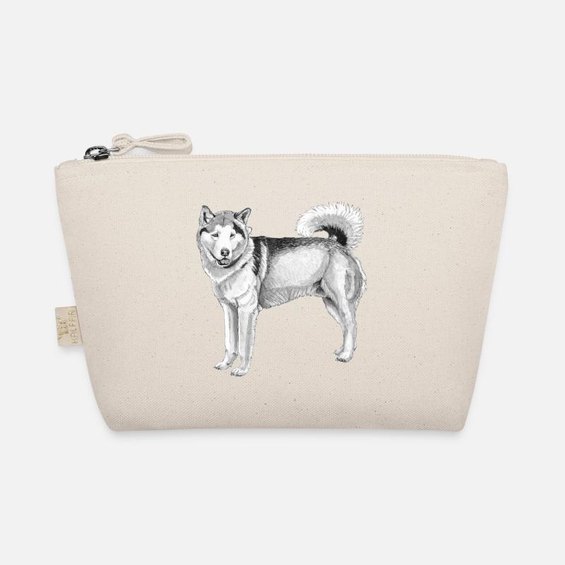 Alaskan Malamute Bio-Täschchen
