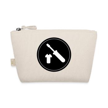Screwdriver Symbol - Organic Pouch - nature - Front