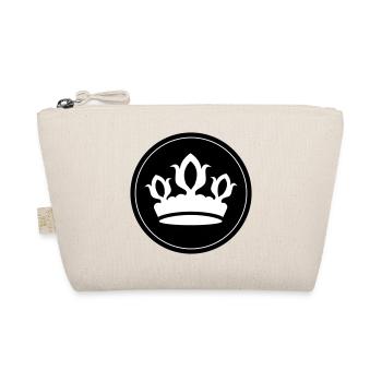 Krone Silhouette - Organic Pouch - nature - Front