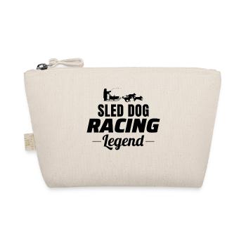 Husky Sledding Sled Dog Racing Alaskan Racers - Organic Pouch - nature - Front