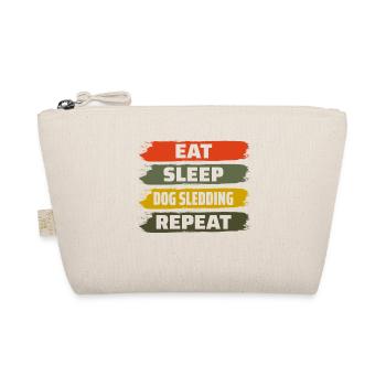 Husky Sledding Sled Dog Racing Alaskan Racers - Organic Pouch - nature - Front