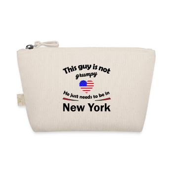 At home in New York - Organic Pouch - nature - Front