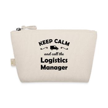 Der Logistik Manager - Bio-Täschchen - Natur - Vorne