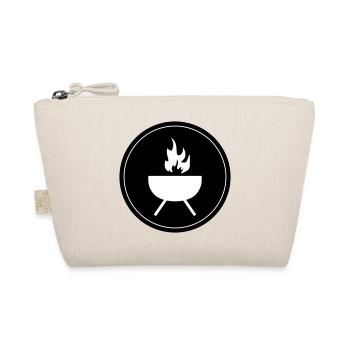 Grill Icon Symbol - Organic Pouch - nature - Front