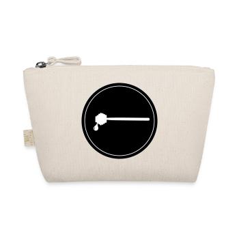 Stick chisel symbol beekeeper - Organic Pouch - nature - Front
