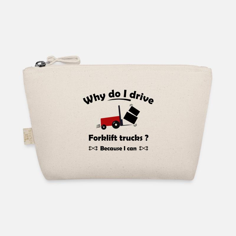 Gabelstapler Fahrer Bio-Täschchen