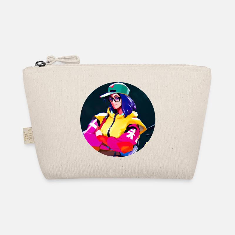 Heldin als Anime Bio-Täschchen