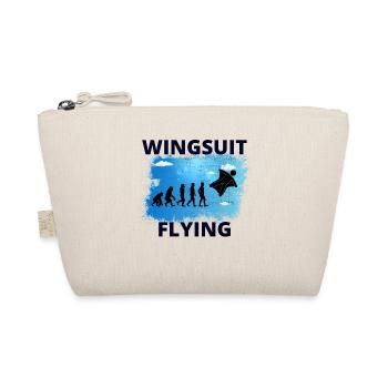 Wingsuit fliegen Base Jumping Fallschirmspringen Evolution - Bio-Täschchen - Natur - Vorne