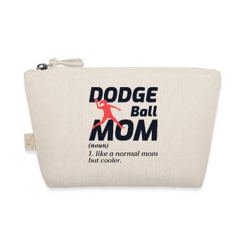 Dodgeball Mom - Organic Pouch - nature - Front