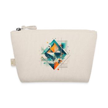 Motif ethnique géométrique cool - Trousse biologique - nature - Devant