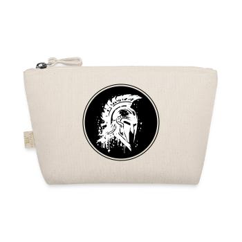 Symbole de gladiateur de casque spartiate - Trousse biologique - nature - Devant
