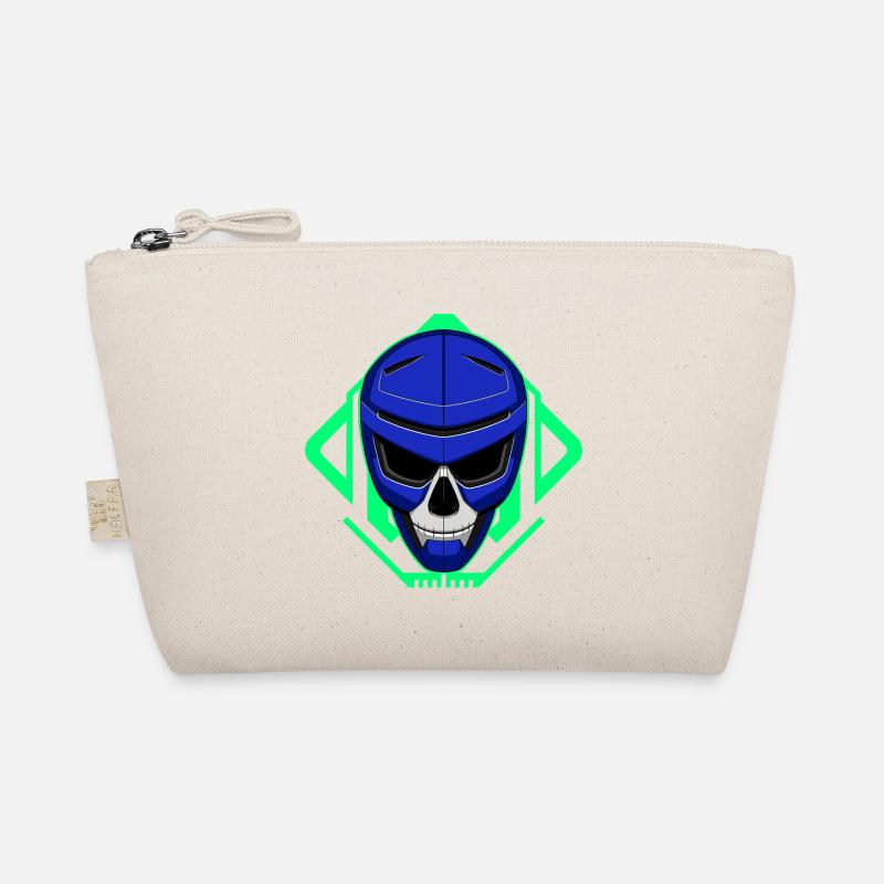 Skull Robot Organic Pouch
