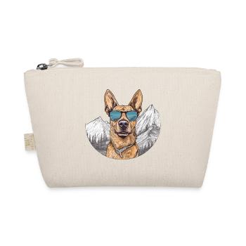 Berger allemand cool avec des lunettes de soleil - Trousse biologique - nature - Devant