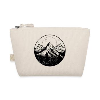 Mountains as a symbol - Organic Pouch - nature - Front