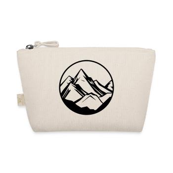 Berge Symbol Mountains - Bio-Täschchen - Natur - Vorne