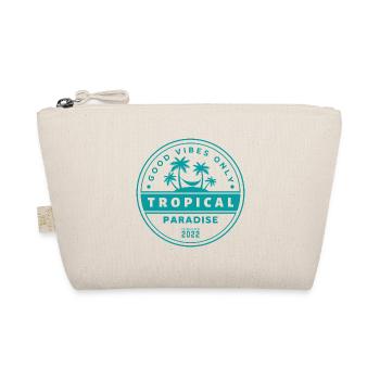 Tropical Paradise - Good Vibes Only - Organic Pouch - nature - Front