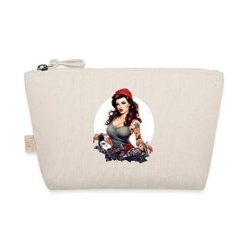 Lydia pinup mécanicienne - Trousse biologique - nature - Devant