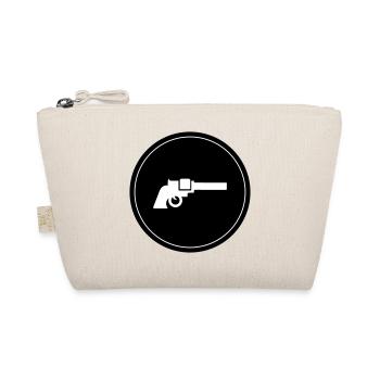 Weapon Symbol Pistol - Organic Pouch - nature - Front