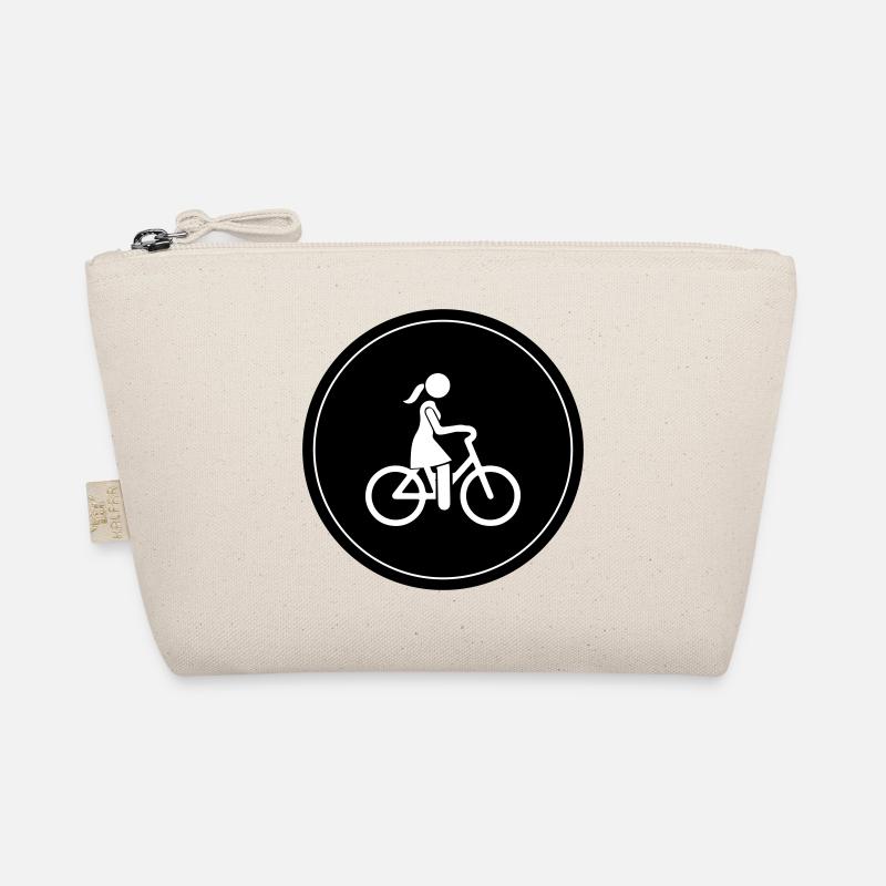 Cycling Bike Icon Organic Pouch