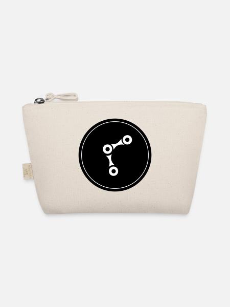 Bicycle Cycling Chain - Organic Pouch - nature - Front