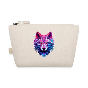 Wolf - Organic Pouch - nature - Front