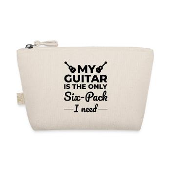 Strings and Six-Packs: Celebrating the Guitar - Organic Pouch - nature - Front