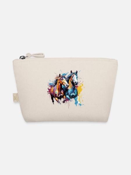Cheval, chevaux - Trousse biologique - nature - Devant