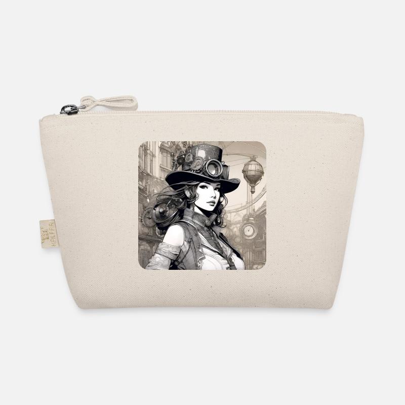 Fille Steampunk Cool Trousse biologique