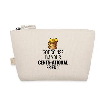 Coin Collecting Collector Numismatic Numismatist - Organic Pouch - nature - Front