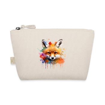 fox, pup - Organic Pouch - nature - Front