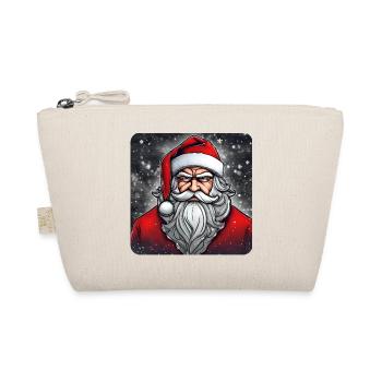 Grim Santa Claus - Organic Pouch - nature - Front