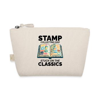 Collectionneur de timbres-poste vintage papa philatéliste - Trousse biologique - nature - Devant