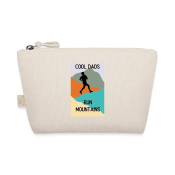 Cool Dads Run Mountains - Organic Pouch - nature - Front