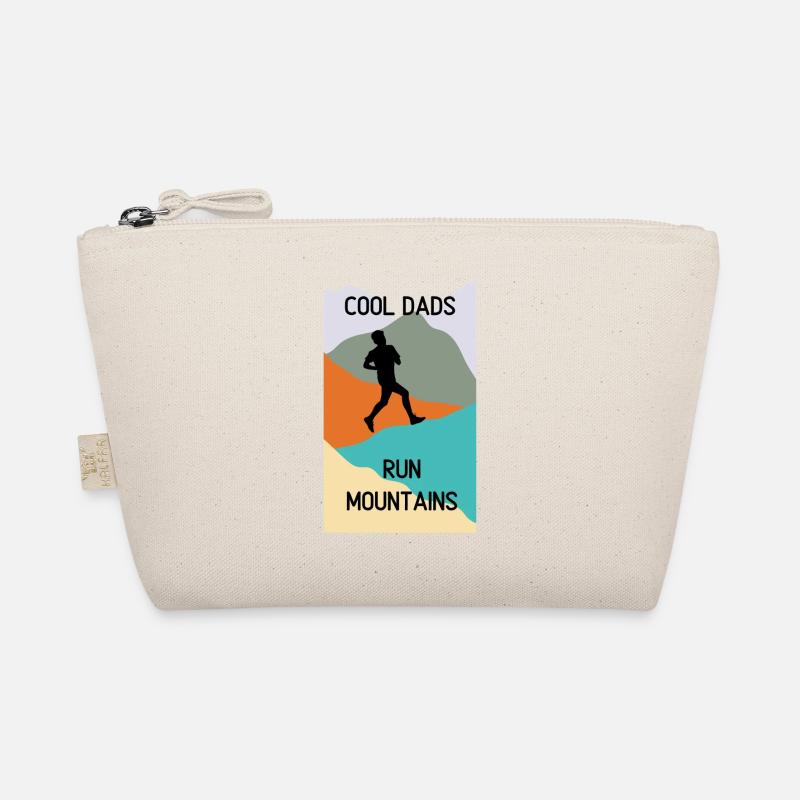 Cool Dads Run Mountains Organic Pouch