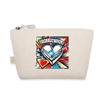 Follow your Heart - Organic Pouch - nature - Front