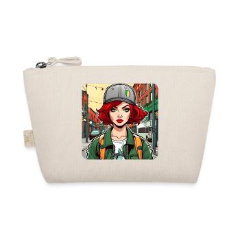 Fille rousse irlandaise cool - Trousse biologique - nature - Devant