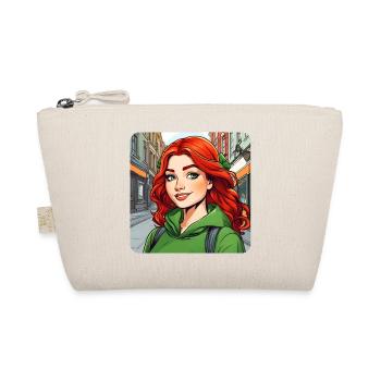 Fille rousse irlandaise cool - Trousse biologique - nature - Devant