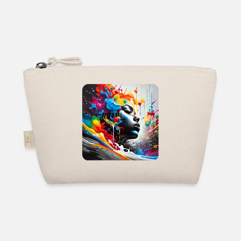 Femme dans le style graffiti Trousse biologique