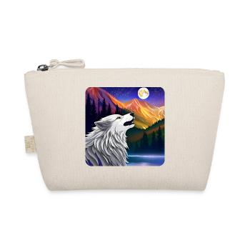 Fier loup espritanimal - Trousse biologique - nature - Devant