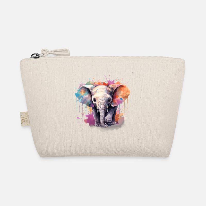 Baby-Elefant Bio-Täschchen