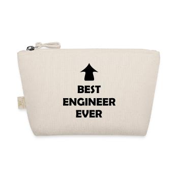 The Best Engineer - Organic Pouch - nature - Front