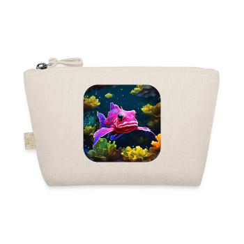 Funny Fish - Organic Pouch - nature - Front
