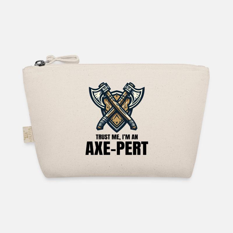 Glaub mir, ich bin ein axtschwingender Holzfäller Bio-Täschchen