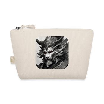 Lion Demon - Organic Pouch - nature - Front