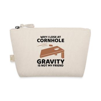 Pourquoi je perds à Cornhole : La gravité n’est pas mon amie - Trousse biologique - nature - Devant